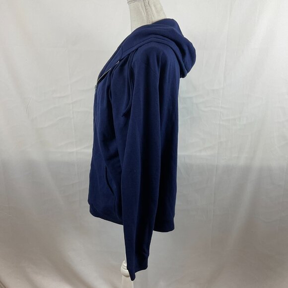 Hill House Teddy Zip-Up Hoodie M Navy Blue Pockets New NWT - Picture 7 of 12